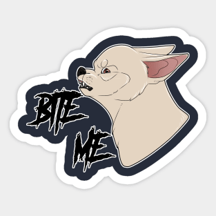 Bite Me! Sticker